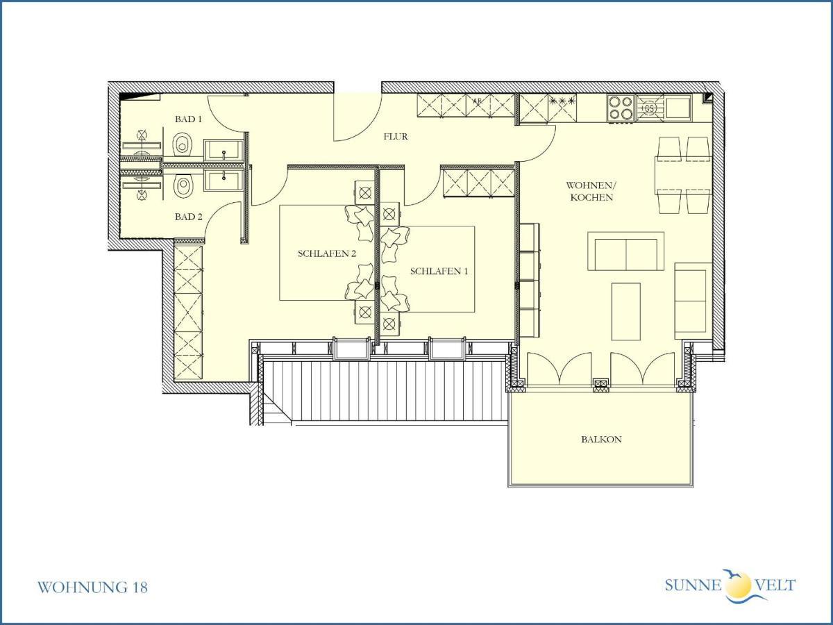 Sunnevelt-Apartment-18 Ostseebad Kühlungsborn 외부 사진